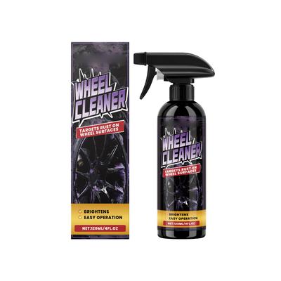 Car Wheel Cleaning Spray Tire Cleaning and Maintenance Spray 120ml