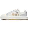 Mihara Yasuhiro X FM-4 Fashion Durable Low-Top Skate Shoes Women Sneaker Vanilla-Ice Antarctic-Gray F12W234209FVA