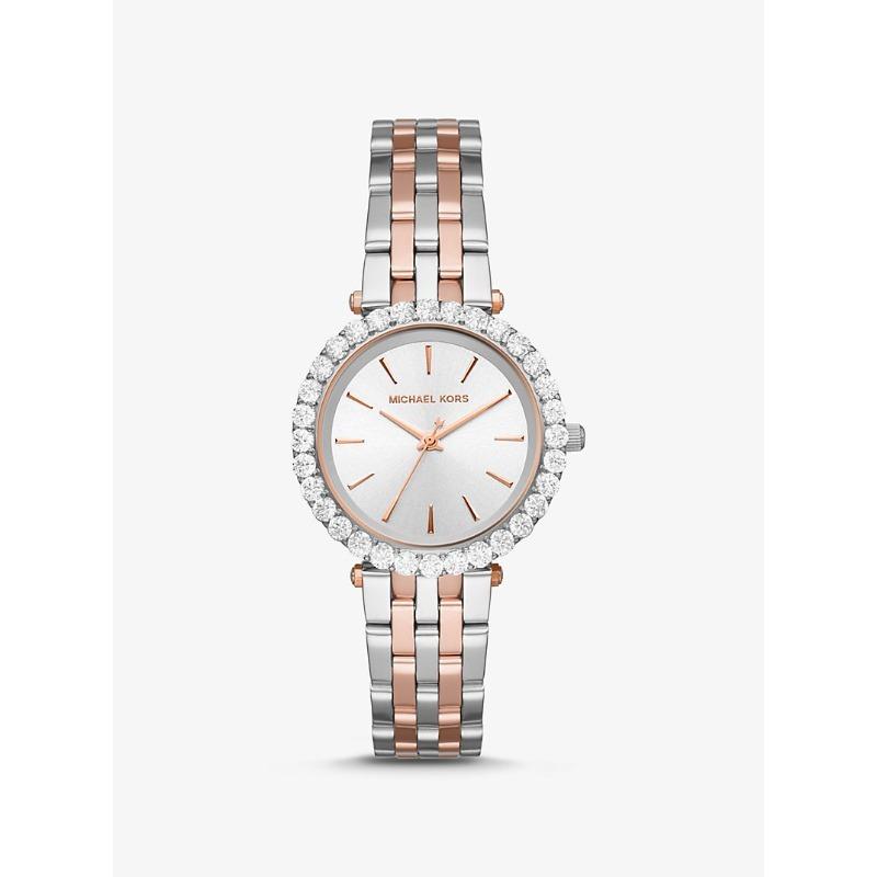 Michael Kors Darci Pavé Two-Tone Watch MK4515 серебряный