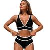 Swimsuit with Edge Bikini, Sports Split Swimsuit for Women, Triangle Swimsuit