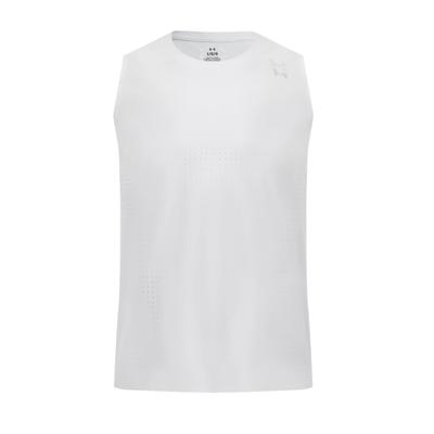 Halo Vent Logo Solid Knit Breathable Slim Fit Tank Top Men Tops 6007090-023