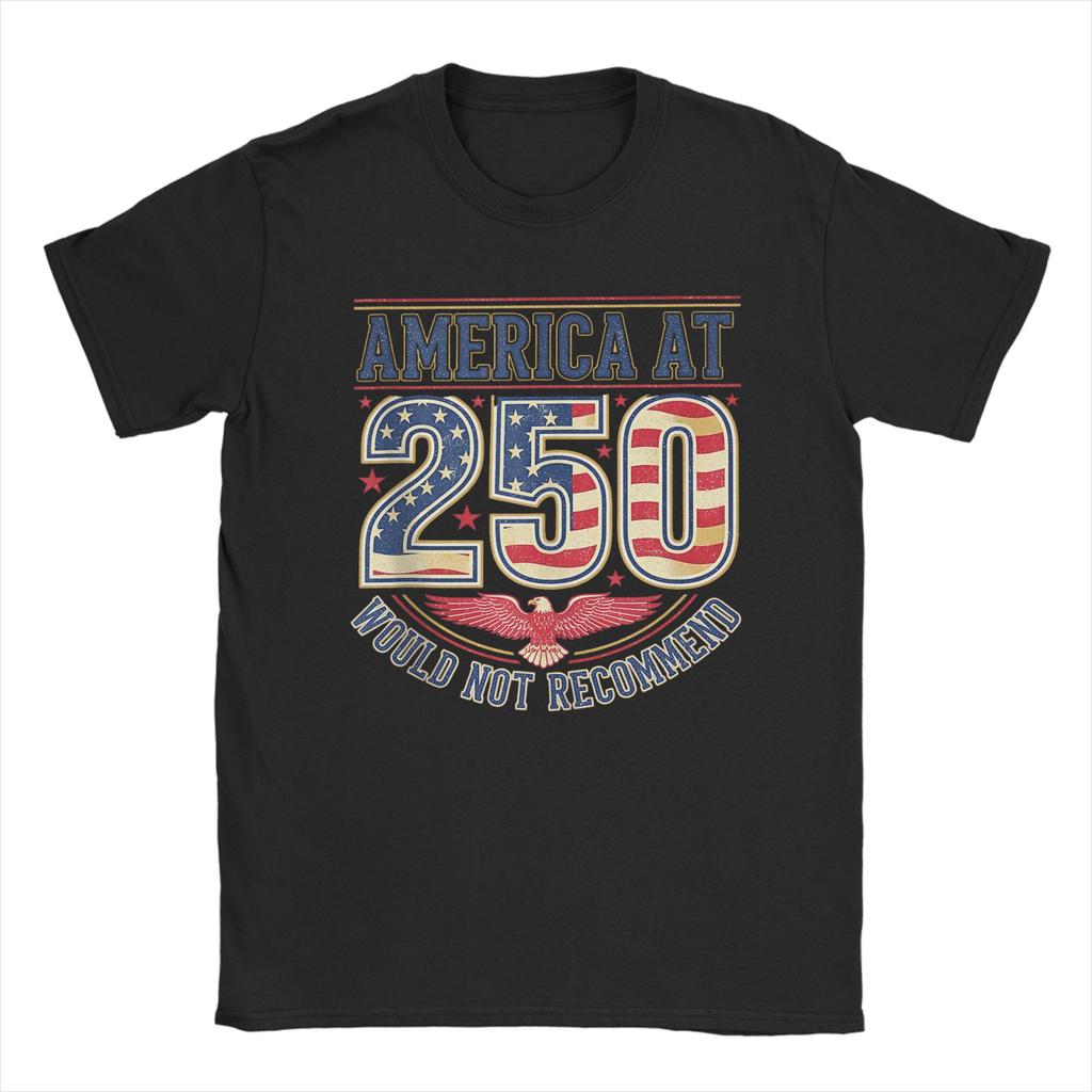 Oversized TShirt Summer 250 Years of We The People Freedom 1776 2026 Novelty T Shirts Cotton Tee Shirt Short Sleeve Top Tees