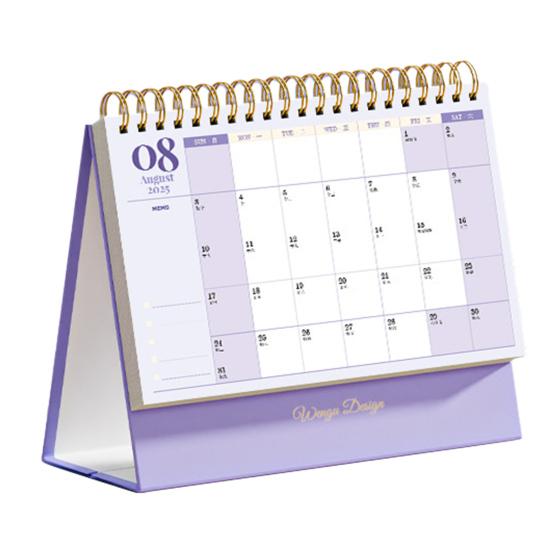Mini stolní kalendář 2026 leden 2026 - prosinec 2026 12měsíční plánovač Dvojitá drátěná vazba Stojící překlápěcí Malý stolní kalendář pro domácí kancelář