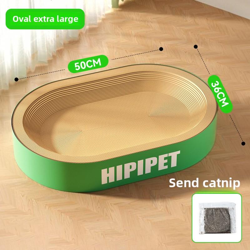 Cat Oversized Big Mac English Logo Cat Scratching Board Wear-resistant and Scratch-resistant Corrugated Cat Litter Integrated Pet Cat Toy