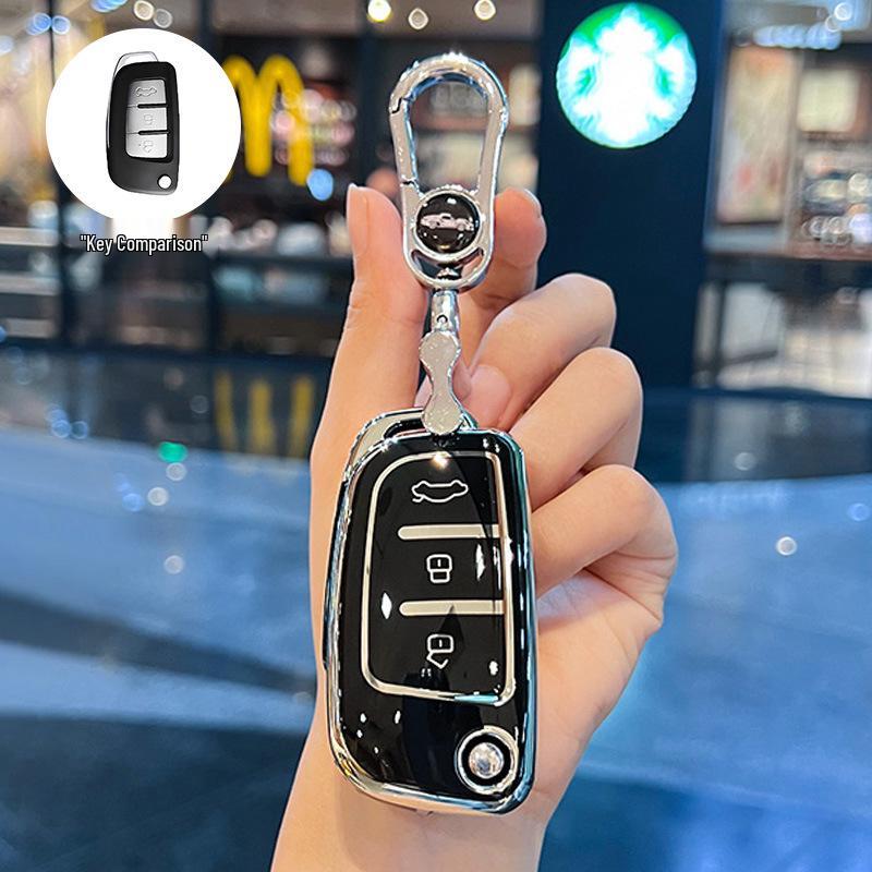 Geely Folding Key Cover for Vision X3, King Kong, Emgrand GL, Panda S1, Boyue X1, Xingrui, Binrui.