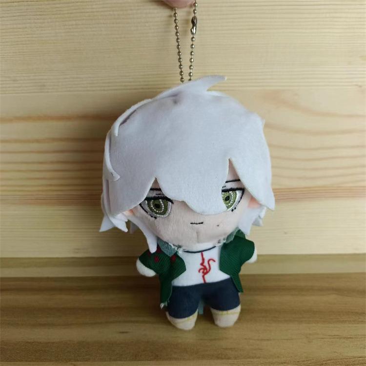 Anime Danganronpa Plush Toys Pendant V3 Dangan Ronpa Komaeda Nagito Hinata Hajime Enoshima Junko Plushie Doll Key Chains Gifts