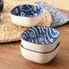 6Pcs Japanese Mini Ceramic Bowl Barbecue Dipping Dish Sashimi Sushi Soy Sauce Dishes Home Desktop Snack Fruit Dessert Plates