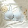 Half-cup Push Up Bra Set Teen Girls Strapless A/B Cup White Lingerie