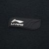 Li Ning Sports Lifestyle Series Round Neck Solid Color Fleece Warm Pullover Sweatshirt Men sweatshirt Black AWDU885-2