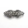 5 Pair Shiny Cheongsam Buckle Brooches Sweater Buttons Clothing Pins Crystal Cardigan Clip Cape Cloak Clasp
