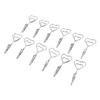 12pcs 2.8in Double Headed Memo Clip Metal Card Holder Wire Photo Clamp for Hanging Photo Display