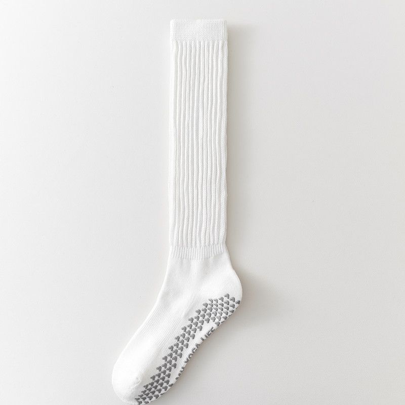 

Новые длинные носки для йоги на осень и зиму, профессиональные нескользящие носки до икр с утолщением для пилатеса, женские фитнес-носки для упражнений 9122 heaps of thickened yoga socks white [1 pair]]