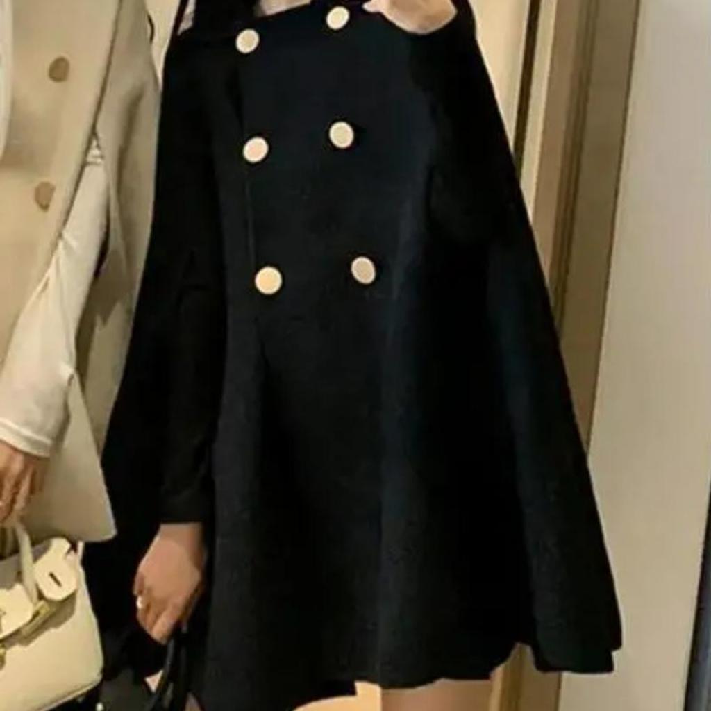 2024 Vinter Varm Elegant Pelsfrakker Kvinner Knapp Patchwork Vintage Løs jakke Kvinnelig koreansk motedesigner Uformell ytterkåpe Ny