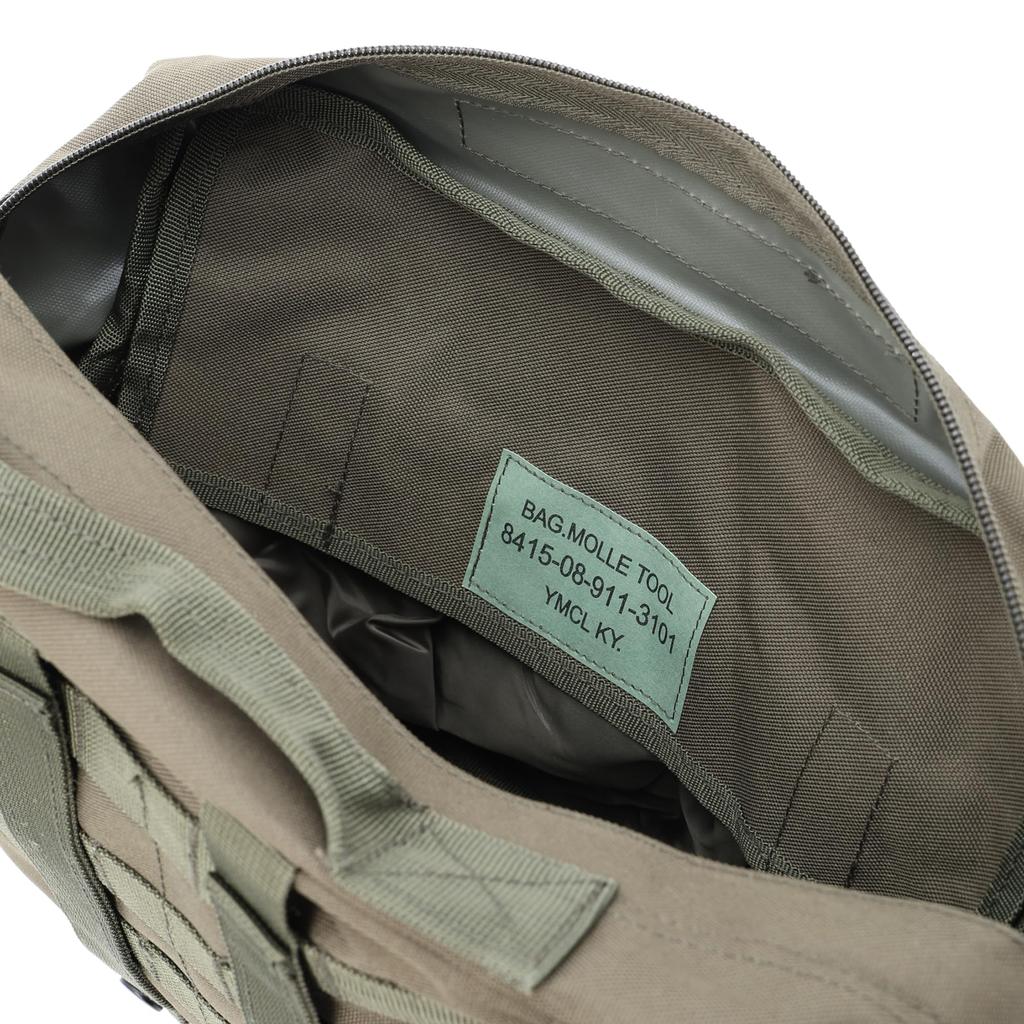 Military Shoulder Enamel Sports Shoulder Bag F-Style 3-Way Bag, Olive,