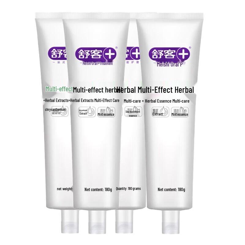 Suke Multi-Effect Herbal Toothpaste 4 x 180g