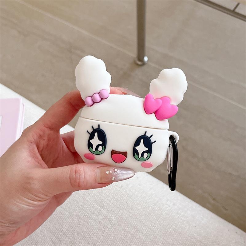 Sweetheart Ji applies to airpods4 apple bluetooth wireless earphone cover 1/2/3 generation pro2 silicone three-dimensional cute