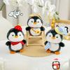 Penguin Plush Keychain With Soft Short Plush For Gifts And Bag Decor