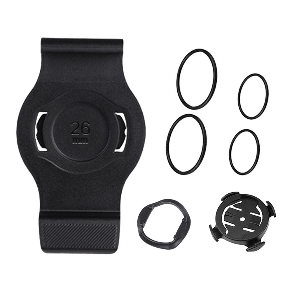 2PCS Bicycle Speedometer Stand 20/22/26mm 2-Way Fixing Removable QuickFit Bike Watch Mount Bicycle Stopwatch Holder for Garmin