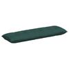 Back Cushion Dark Green 160 X 19 X 50 Cm Fabric