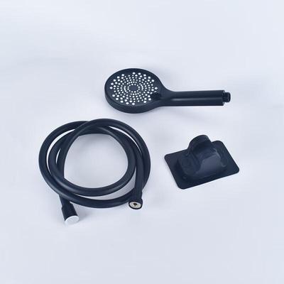 Zhi Shi Elegantes Schwarzes Großes Panel Handbrause-Set