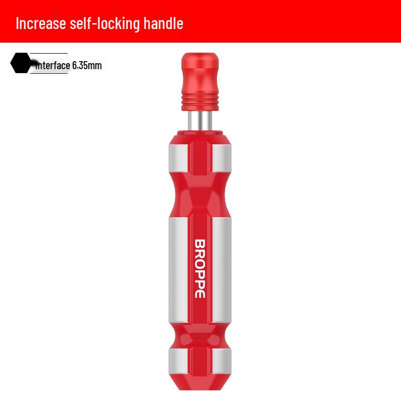 Self-Locking Phillips Screwdriver Set with Extension Rod and Socket