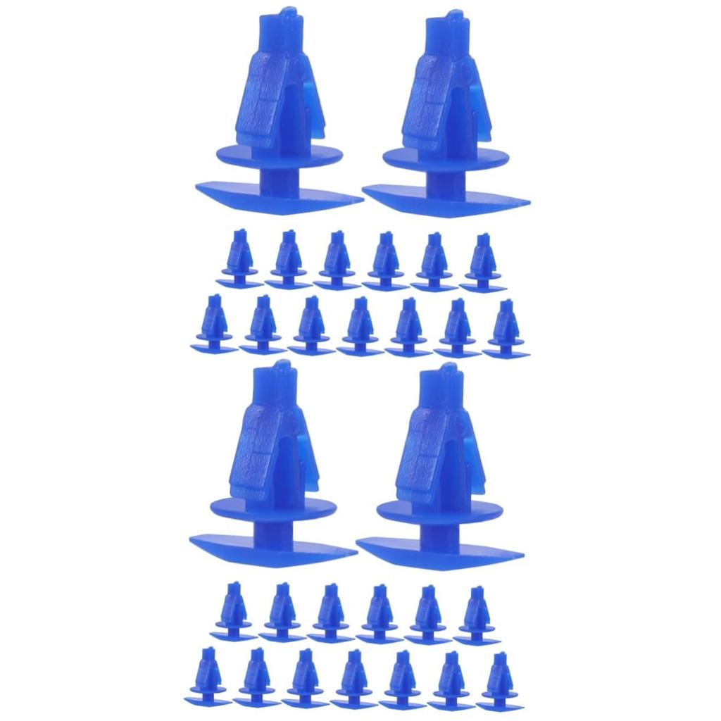 200pcs Sealing Strip Buckle Weather Strip Clips Automotive Fastener Kit Car Retainer Clips Car