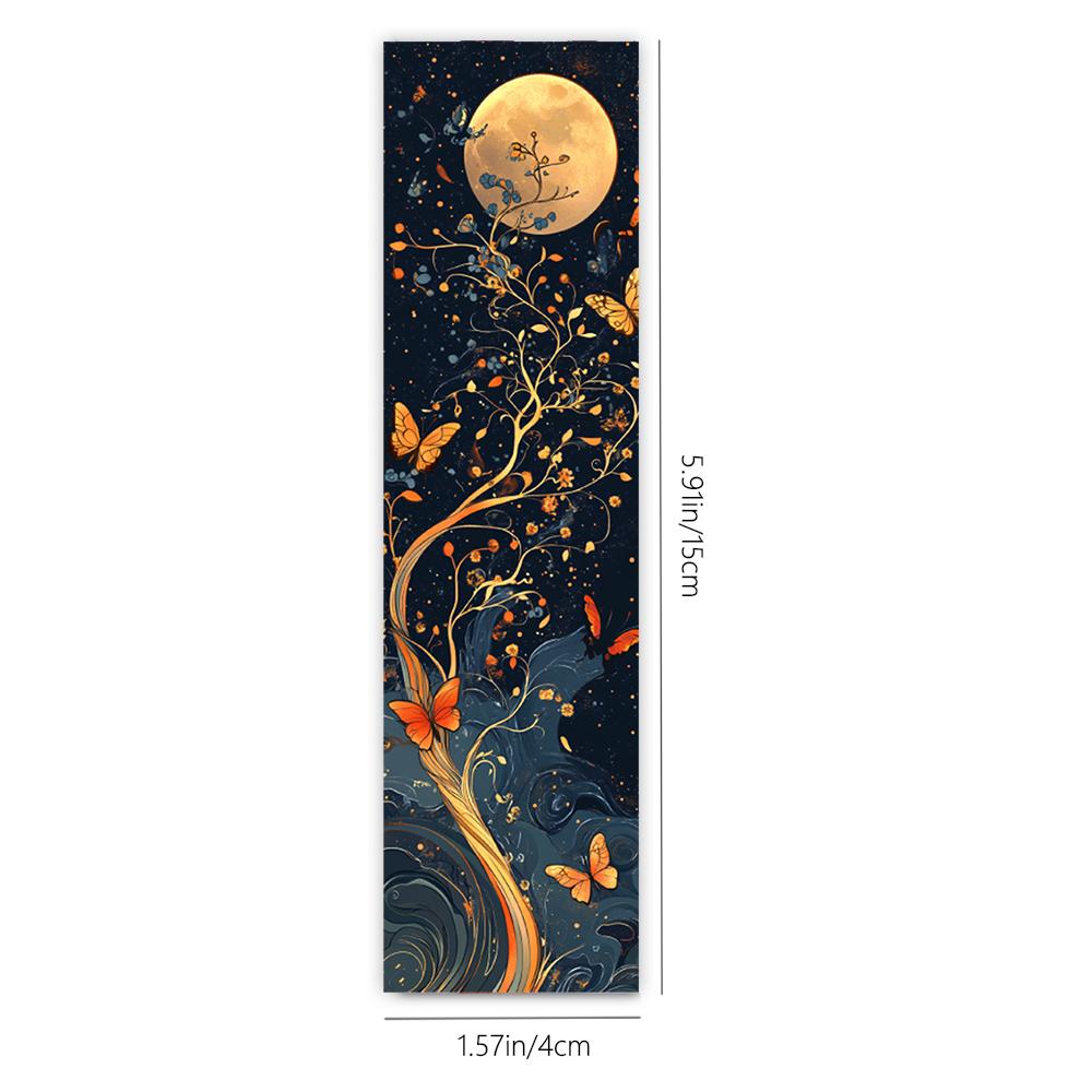 32pcs, Black Gold Insect Bookmark, Back to School Season, Christmas, Halloween, Suitable for Teachers, Readers, and Birthdays.