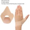 Elastic Thumb Support Brace Breathable Thumb Gloves for Dancing Volleyball Yoga Sports