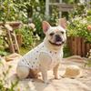 Thin Pet T-shirt Soft Cotton Dog Sleeveless Clothes Fashionable Pet Short Shirt  Puppy Wear