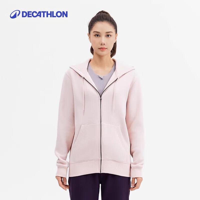 Женская спортивная куртка на молнии с капюшоном Decathlon XL
