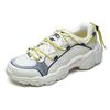 FILA Fusion Cat Claw Fabric Synthetic Leather Rubber Sneakers Low Top Casual Shoes Men sneakers Light-White T12M125202FSS