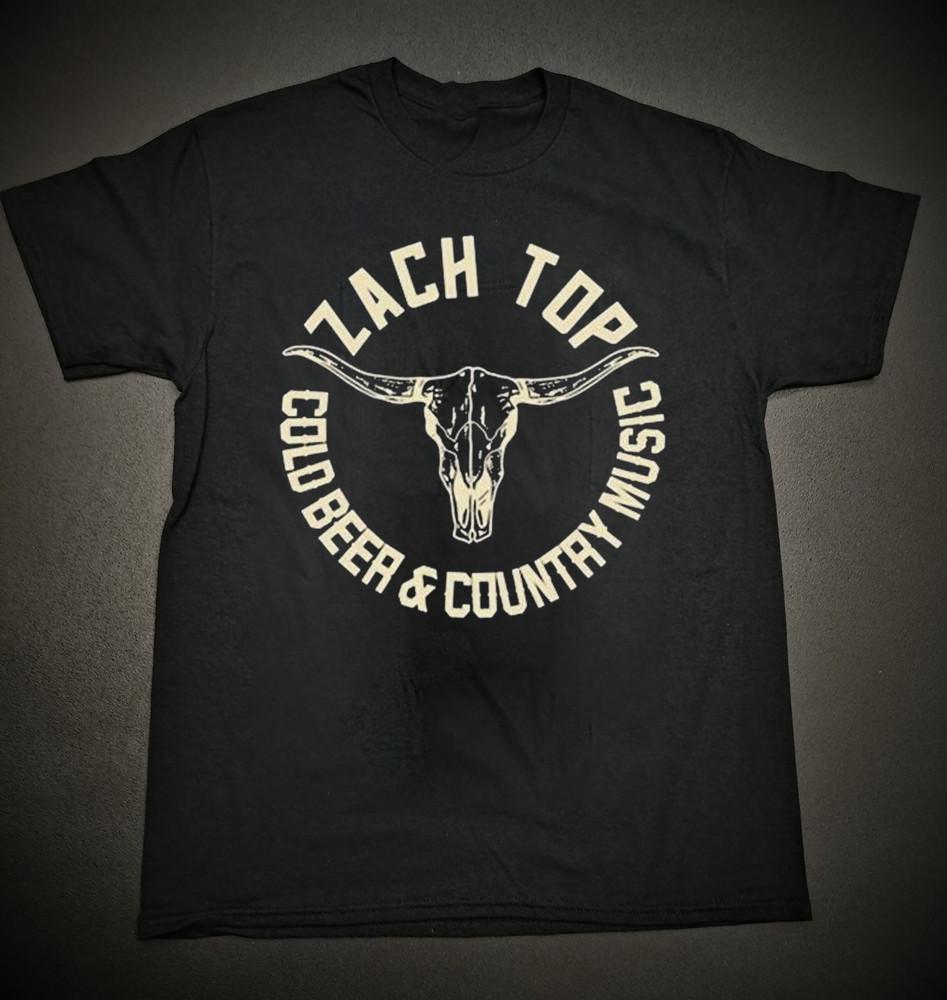 NEW Zach Top Country Music Tour 2025 Gift For Fan T-Shirt Unisex T-Shirt S