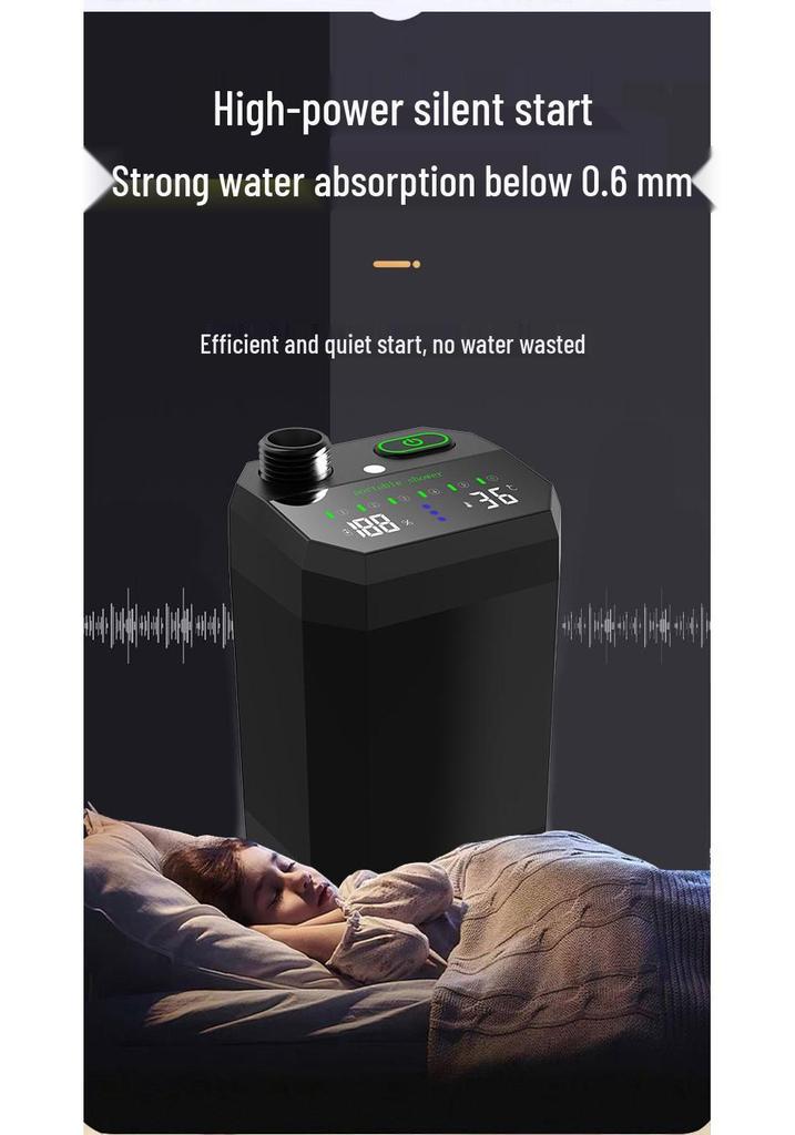 Portable Electric Shower for Outdoor and Dorm Use in Rural Areas
