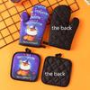 MDNG Halloween Haunted House Oven Mitt