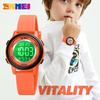 SKMEI Wodoodporny Alarm Dziecięcy Zegarek montre enfant Chłopcy Dziewczynki Sportowy Zegarek Dziecięcy Kolorowy LED Cyfrowy Zegarek Dziecięcy na Nadgarstek 1721