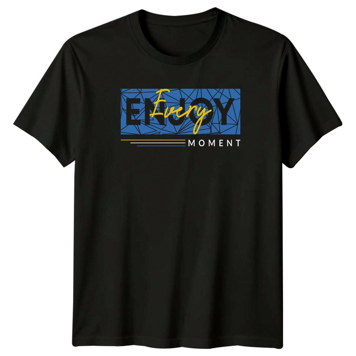Enjoy Every Moment T-Shirt Positivity Motivational Birthday Gift For Him And Her S