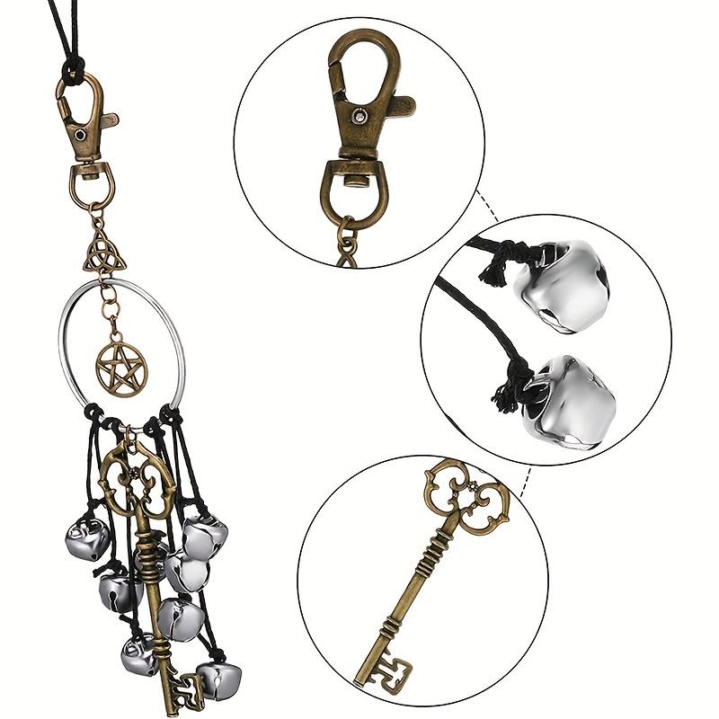 1Pc Witch Bells Witchcraft Decor Gifts Magic Pagan Wall Home Room Door Knob Decorative Witches Runes Wiccan Altar Supplies