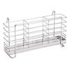 3 Compartments Utensil Drying Rack 304 Stainless Steel Cutlery Holder Organizer  Chopsticks Forks