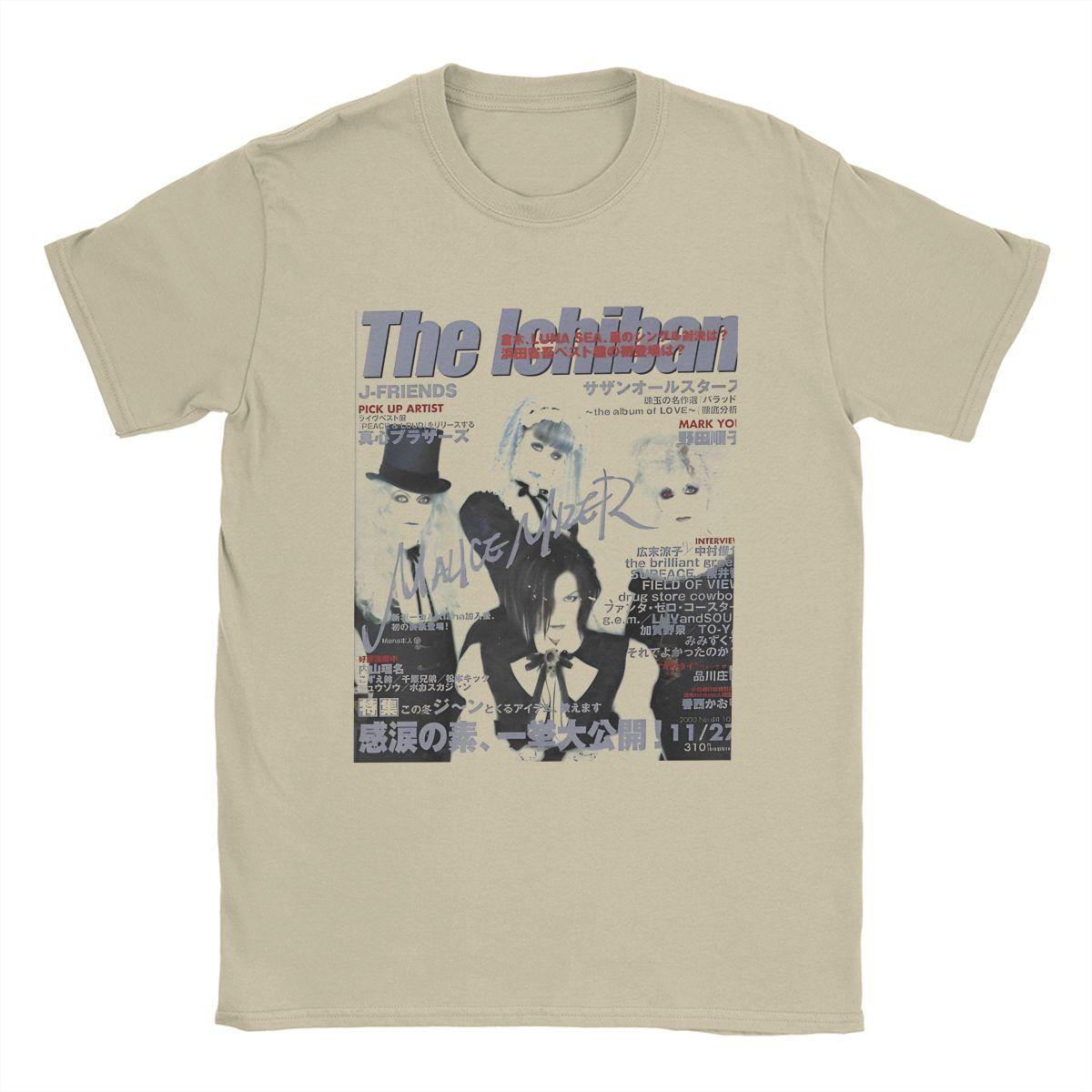 

Футболки с изображением певца группы Malice Mizer, мужские 100% винтажные футболки с круглым вырезом, футболки с изображением рок-музыкантов, товары с коротким рукавом 4XL 5XL 6XL S