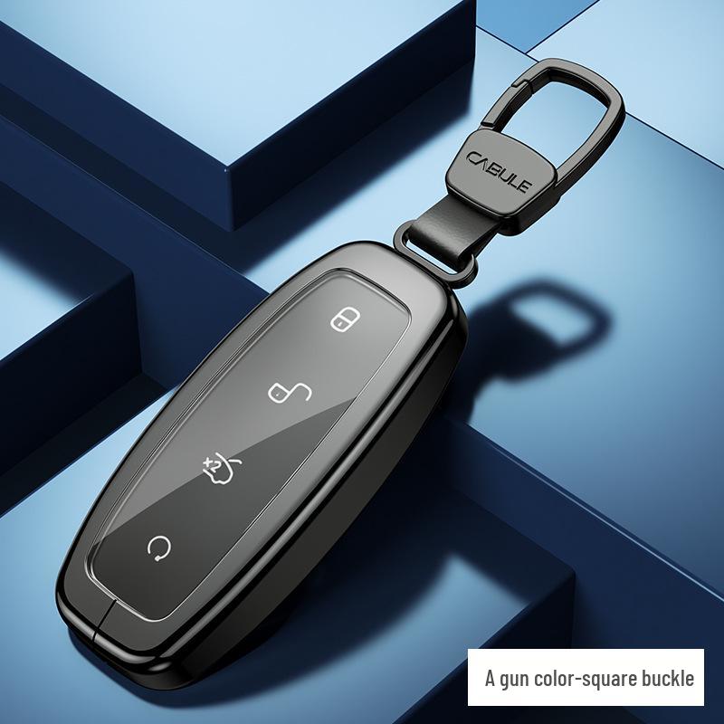 Denza Car Key Full-Wrap Aluminum Alloy Protective Shell Cover