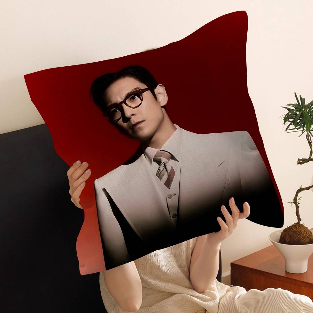 Korean Celebrity Singer T-TOP Pillow Cover Sofa Cushion Cover Home Room Decoration Children Gift