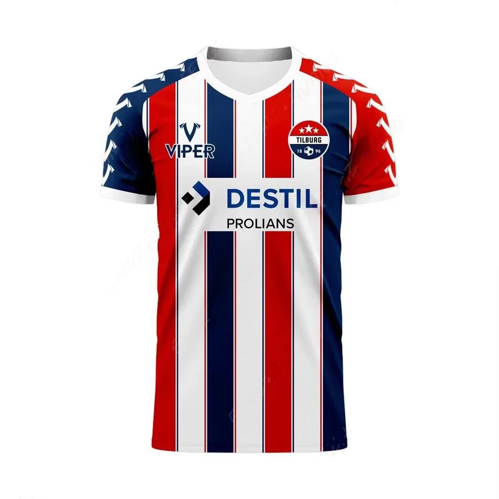 Willem II 2026 Jersey Outdoor Sweat Quick Dry Soccer Jersey Summer Classic T-Shirt