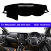 Car Inner Dashboard Cover Carpet Dashmat Cape For Mitsubishi L200 2015 -