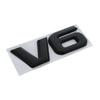 3d Chrome Black Logo V6 V8 Emblem Decals For Toyota Camry DFGHSTY6 Highlander Land Cruiser Fender Trunk V8 V6 Badge Sticker Accessories