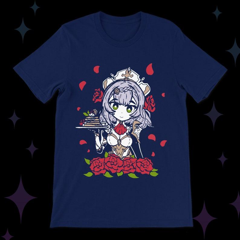 Genshin Impact Noelle Unisex Tshirt Handmade Bella Canvas S