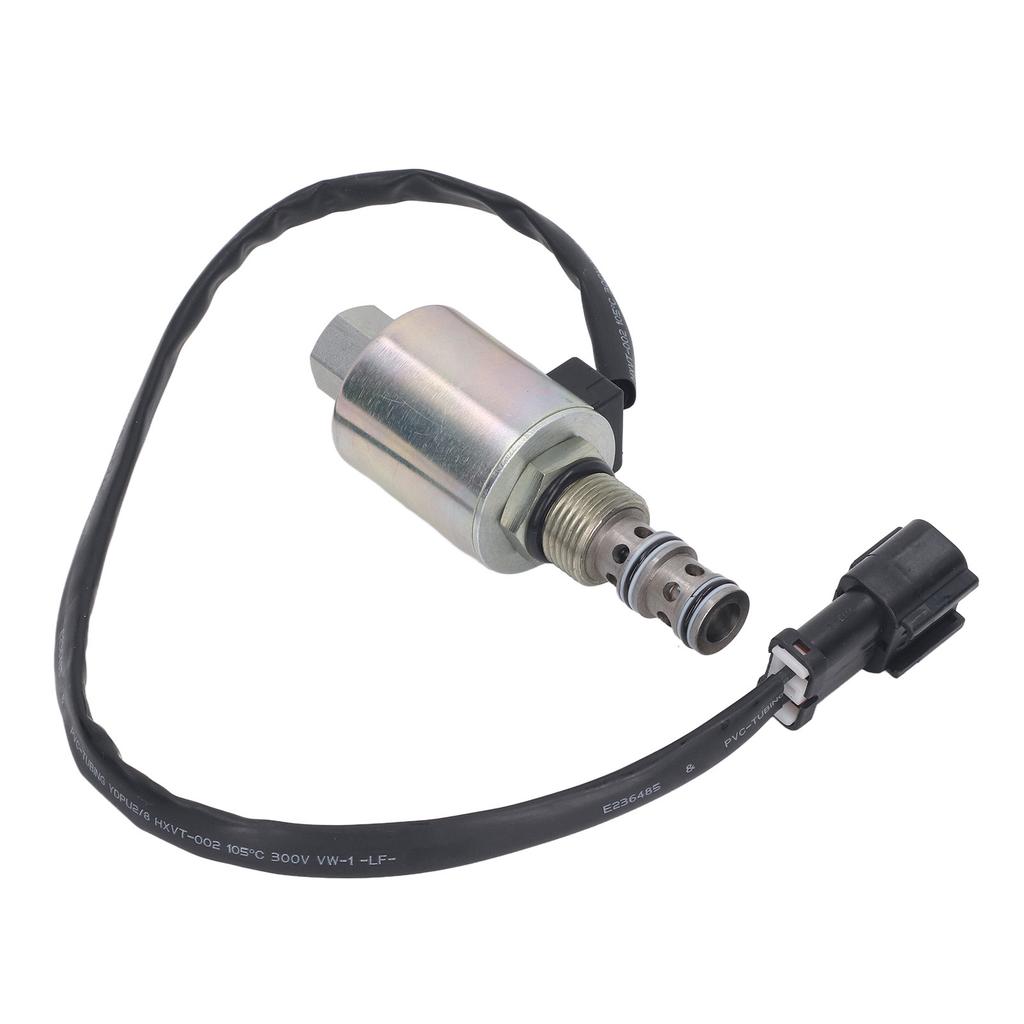Solenoid Valve 20Y‑60‑11712 Electric Excavator Replacement Engine Accessories 24V for KOMATSU PC200‑5 PC220‑5 PC240‑5