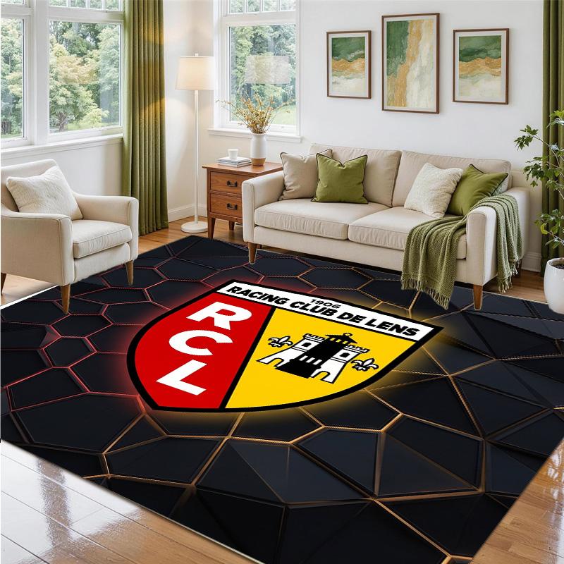 Lens FC Design Crystal Velvet Rug Soft Decorative Mat for Bedroom Entrance