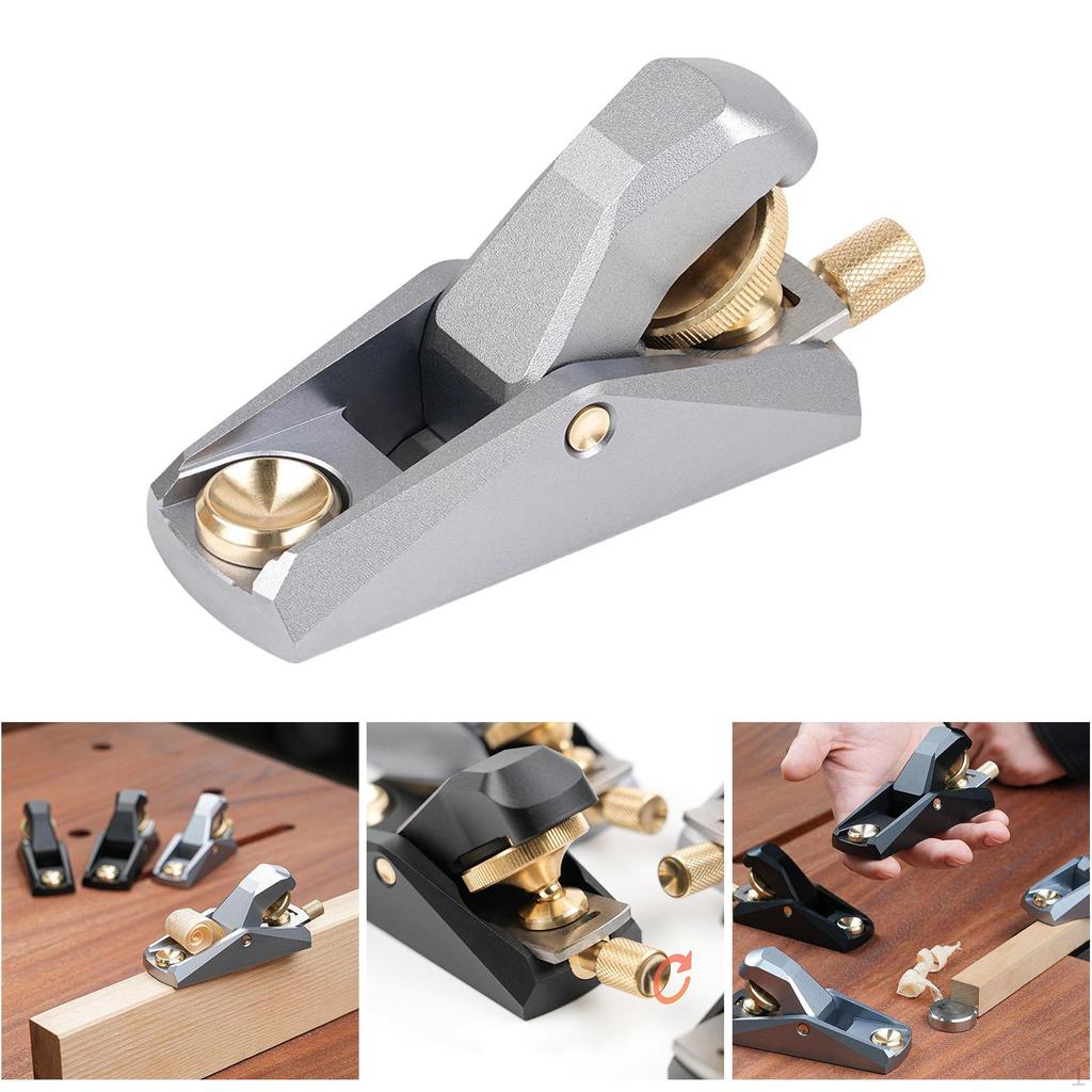 Block Plane Accessory Made of Aluminum Alloy, Lightweight, Professional, Portable, Wood Plane,