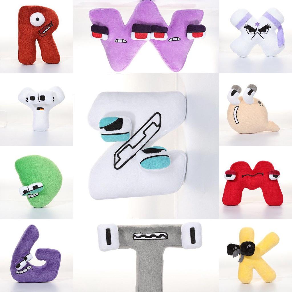Alphabet Lore Letter A Plush Dolls Baby Educational Toys Home Decor Xmas Gift