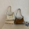 Glossy crescent underarm bag women's shoulder bag